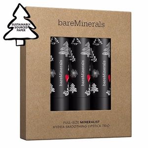 bareMinerals Mineralist Hydra-Smoothing Lipstick Trio -  3-Piece Set